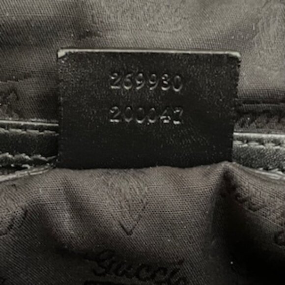 GUCCI Shoulder Bag,  Brown Canvas and Leather - Picture 6 of 12